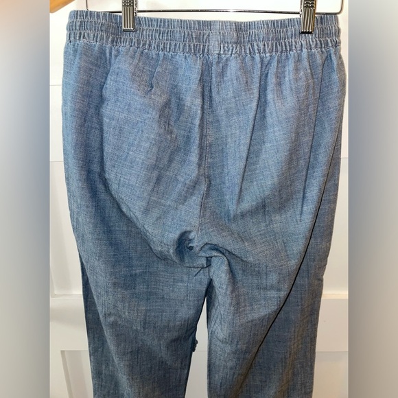 J Crew Denim Draw String Pants - Picture 8 of 10